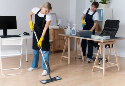 Nettoyage de bureau professionnel à Rivière-les-Fosses